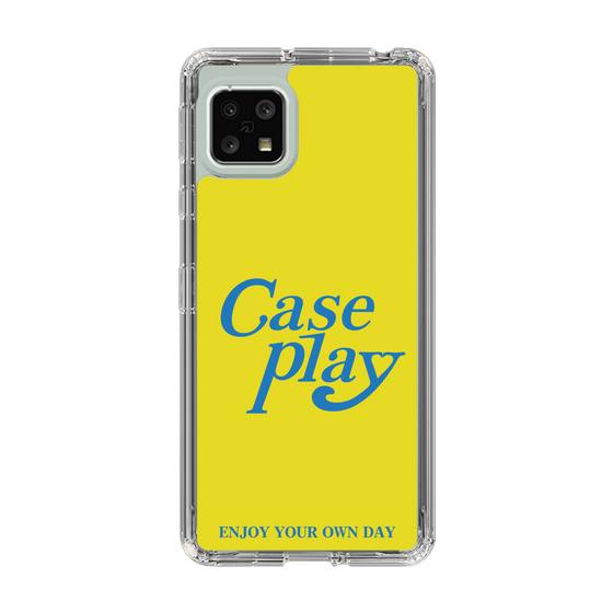 Slim Protection Case［ Original - ENJOY YOUR OWN DAY - Yellow ］