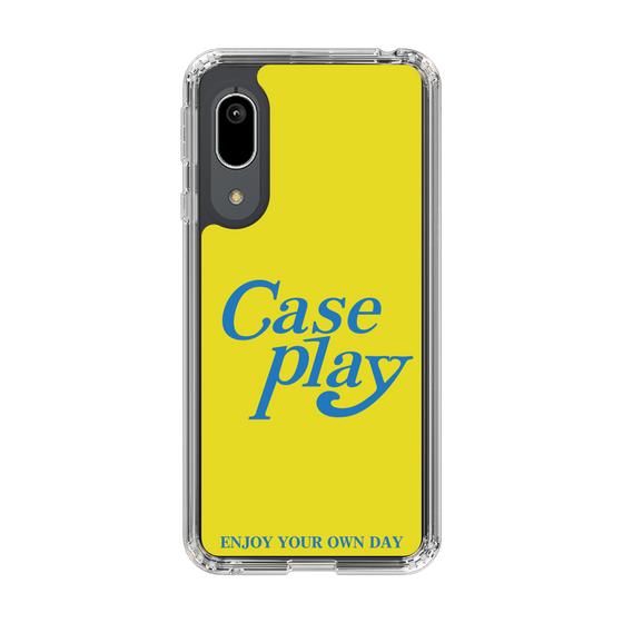 Slim Protection Case［ Original - ENJOY YOUR OWN DAY - Yellow ］