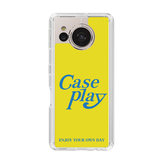 Slim Protection Case［ Original - ENJOY YOUR OWN DAY - Yellow ］