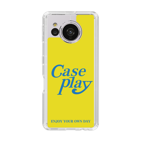 Slim Protection Case［ Original - ENJOY YOUR OWN DAY - Yellow ］