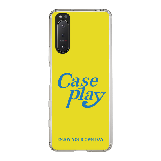 Slim Protection Case［ Original - ENJOY YOUR OWN DAY - Yellow ］