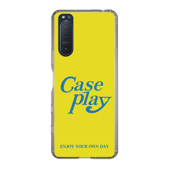 Slim Protection Case［ Original - ENJOY YOUR OWN DAY - Yellow ］