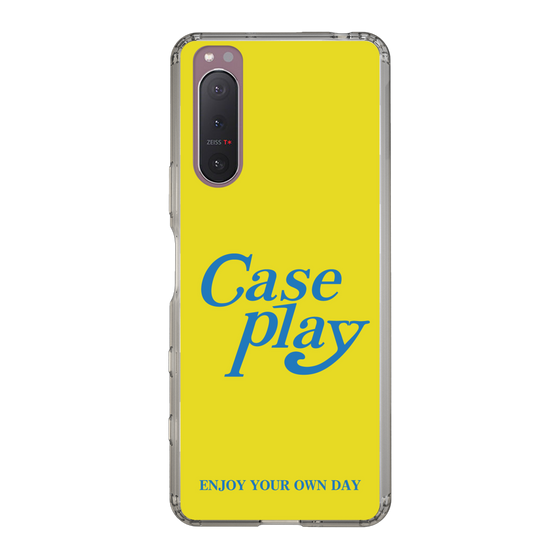 Slim Protection Case［ Original - ENJOY YOUR OWN DAY - Yellow ］
