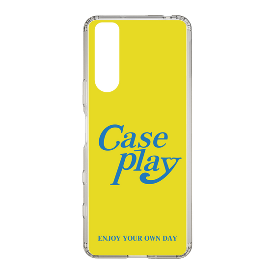 Slim Protection Case［ Original - ENJOY YOUR OWN DAY - Yellow ］