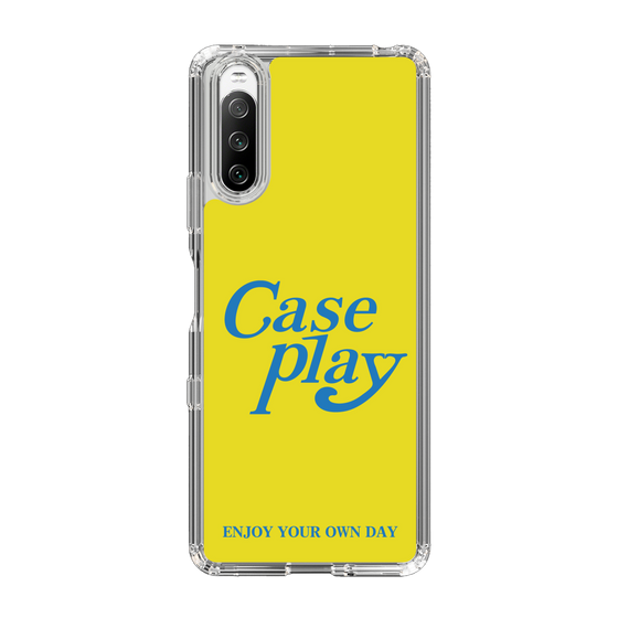 Slim Protection Case［ Original - ENJOY YOUR OWN DAY - Yellow ］