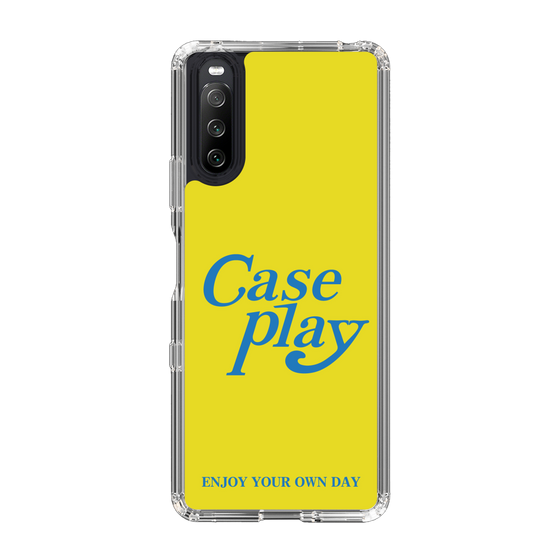 Slim Protection Case［ Original - ENJOY YOUR OWN DAY - Yellow ］