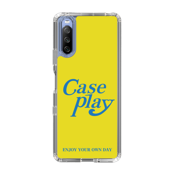 Slim Protection Case［ Original - ENJOY YOUR OWN DAY - Yellow ］