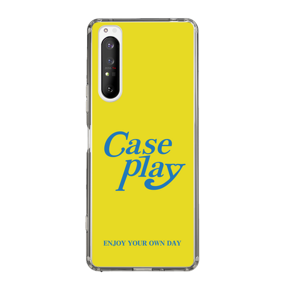 Slim Protection Case［ Original - ENJOY YOUR OWN DAY - Yellow ］