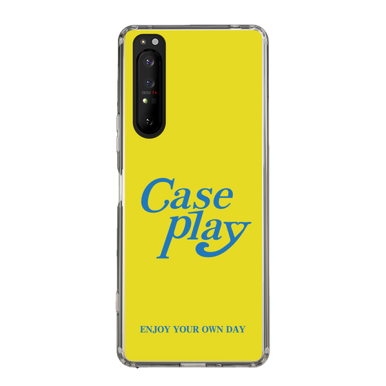Slim Protection Case［ Original - ENJOY YOUR OWN DAY - Yellow ］