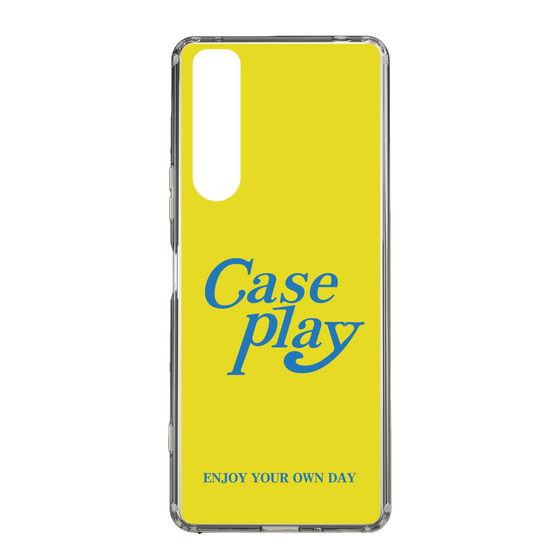 Slim Protection Case［ Original - ENJOY YOUR OWN DAY - Yellow ］