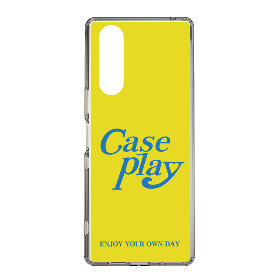 Slim Protection Case［ Original - ENJOY YOUR OWN DAY - Yellow ］
