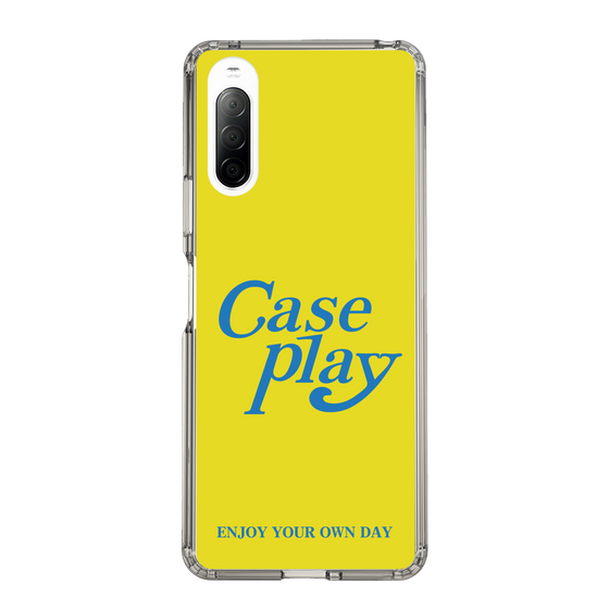 Slim Protection Case［ Original - ENJOY YOUR OWN DAY - Yellow ］