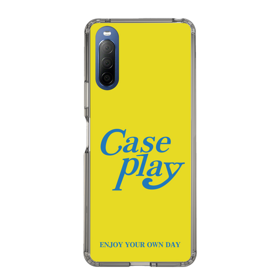 Slim Protection Case［ Original - ENJOY YOUR OWN DAY - Yellow ］