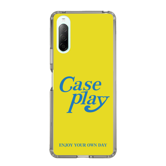 Slim Protection Case［ Original - ENJOY YOUR OWN DAY - Yellow ］