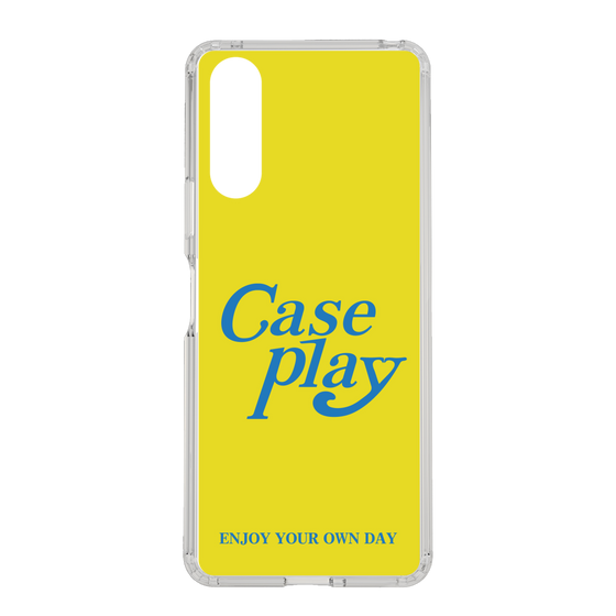 Slim Protection Case［ Original - ENJOY YOUR OWN DAY - Yellow ］