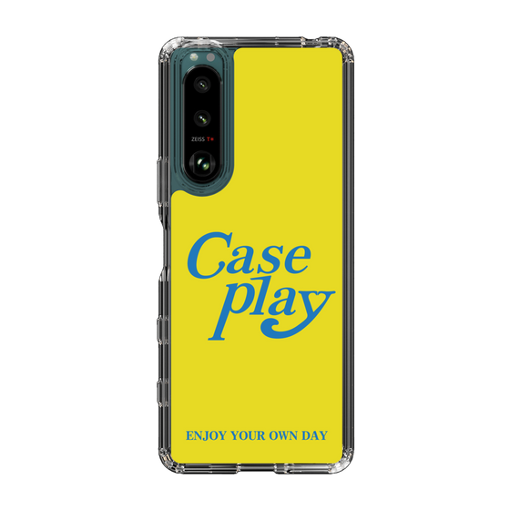 Slim Protection Case［ Original - ENJOY YOUR OWN DAY - Yellow ］