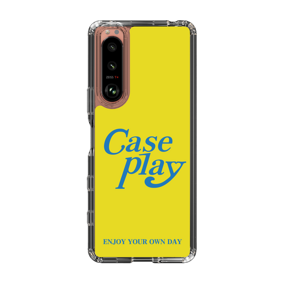 Slim Protection Case［ Original - ENJOY YOUR OWN DAY - Yellow ］