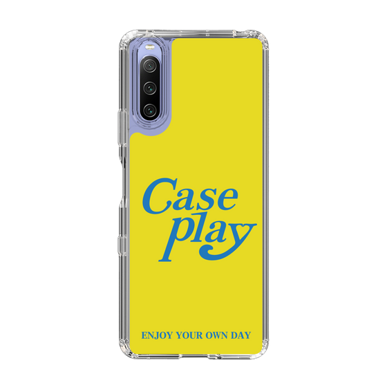 Slim Protection Case［ Original - ENJOY YOUR OWN DAY - Yellow ］