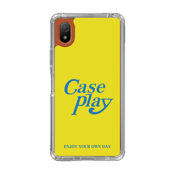 Slim Protection Case［ Original - ENJOY YOUR OWN DAY - Yellow ］