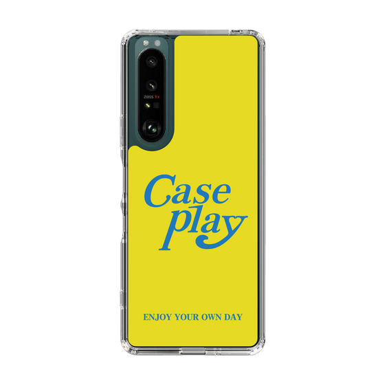 Slim Protection Case［ Original - ENJOY YOUR OWN DAY - Yellow ］