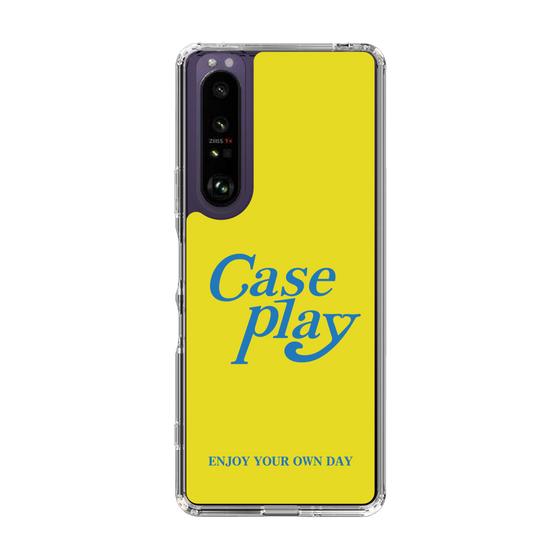 Slim Protection Case［ Original - ENJOY YOUR OWN DAY - Yellow ］