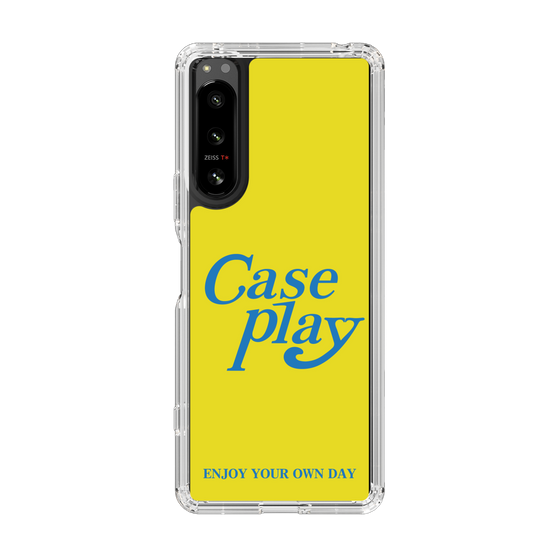 Slim Protection Case［ Original - ENJOY YOUR OWN DAY - Yellow ］