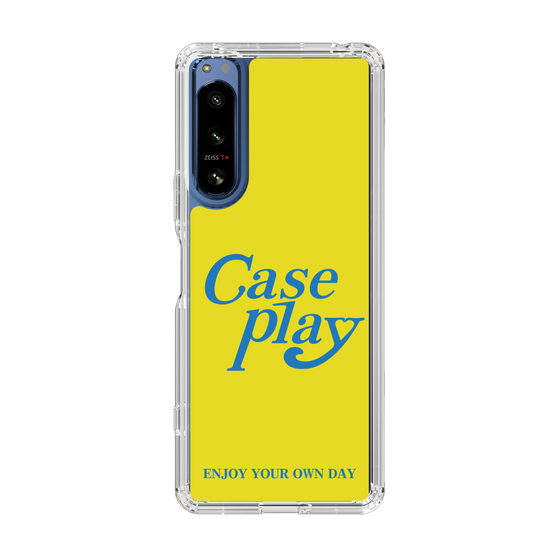 Slim Protection Case［ Original - ENJOY YOUR OWN DAY - Yellow ］