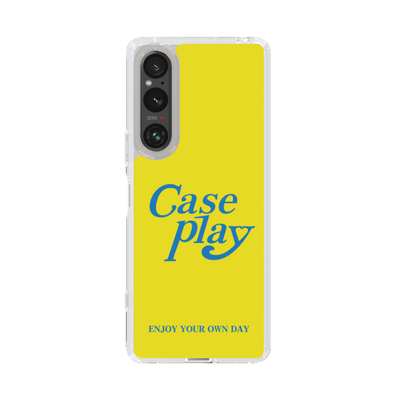 Slim Protection Case［ Original - ENJOY YOUR OWN DAY - Yellow ］