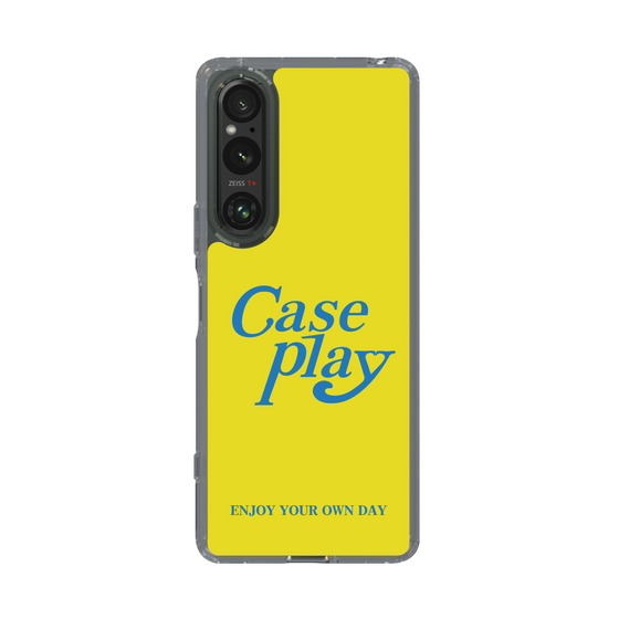 Slim Protection Case［ Original - ENJOY YOUR OWN DAY - Yellow ］