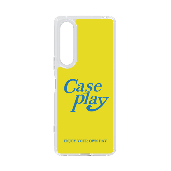 Slim Protection Case［ Original - ENJOY YOUR OWN DAY - Yellow ］