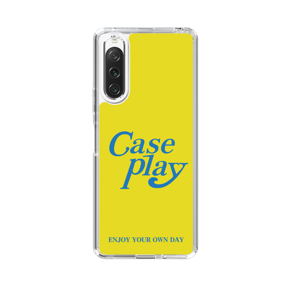 Slim Protection Case［ Original - ENJOY YOUR OWN DAY - Yellow ］