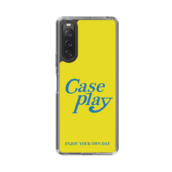 Slim Protection Case［ Original - ENJOY YOUR OWN DAY - Yellow ］