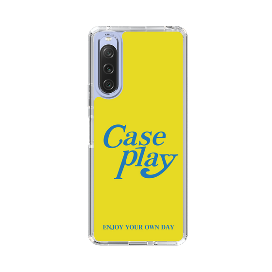 Slim Protection Case［ Original - ENJOY YOUR OWN DAY - Yellow ］