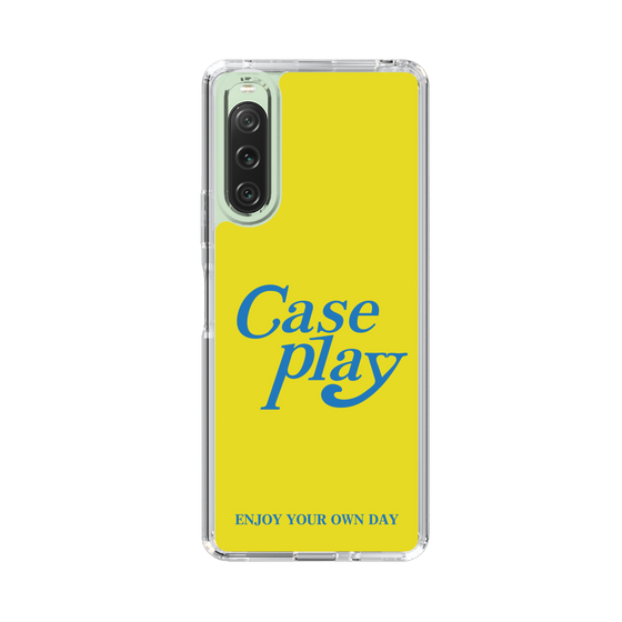 Slim Protection Case［ Original - ENJOY YOUR OWN DAY - Yellow ］