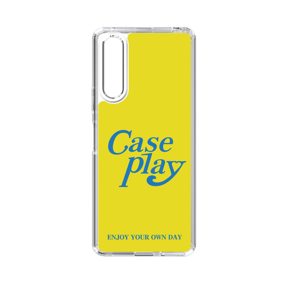 Slim Protection Case［ Original - ENJOY YOUR OWN DAY - Yellow ］