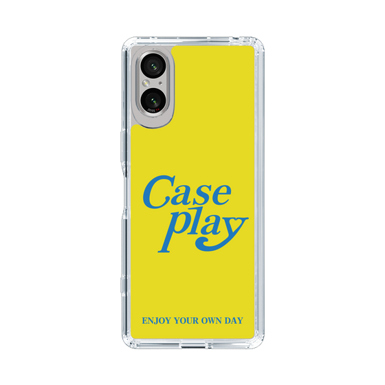 Slim Protection Case［ Original - ENJOY YOUR OWN DAY - Yellow ］