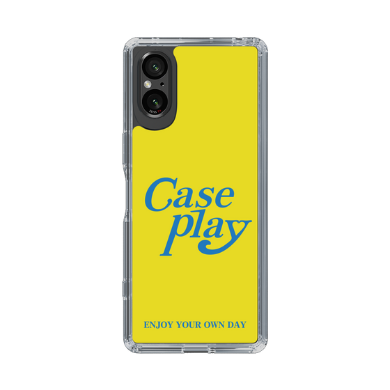 Slim Protection Case［ Original - ENJOY YOUR OWN DAY - Yellow ］