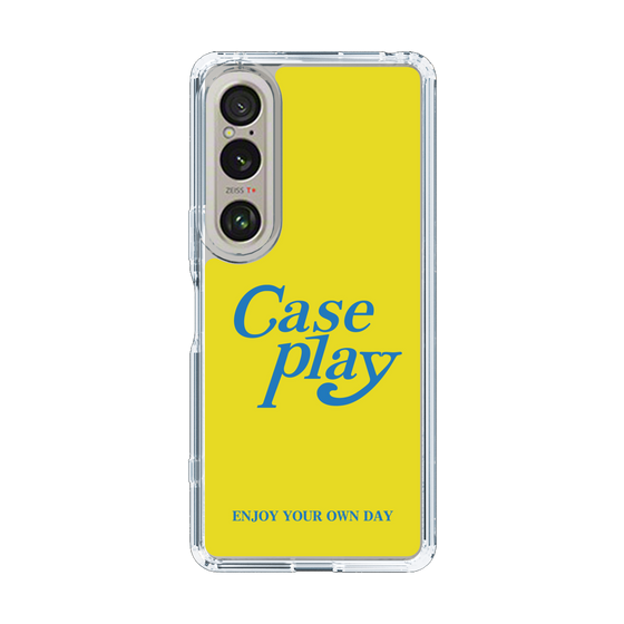 Slim Protection Case［ Original - ENJOY YOUR OWN DAY - Yellow ］