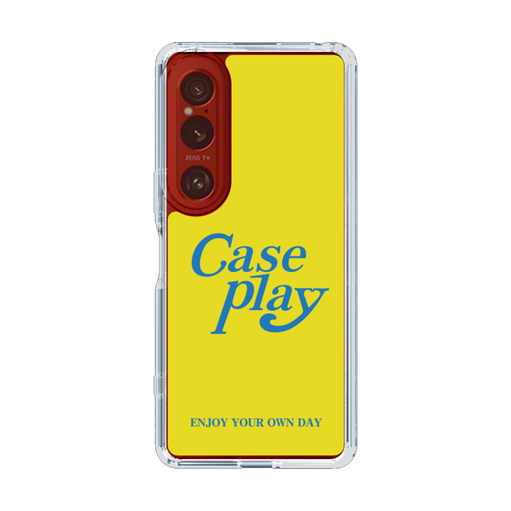Slim Protection Case［ Original - ENJOY YOUR OWN DAY - Yellow ］