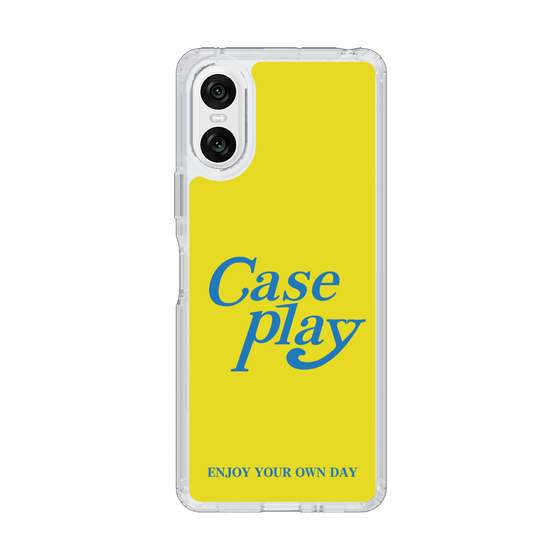 Slim Protection Case［ Original - ENJOY YOUR OWN DAY - Yellow ］