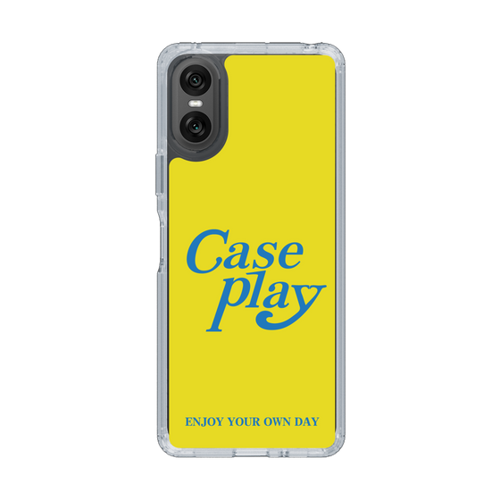 Slim Protection Case［ Original - ENJOY YOUR OWN DAY - Yellow ］