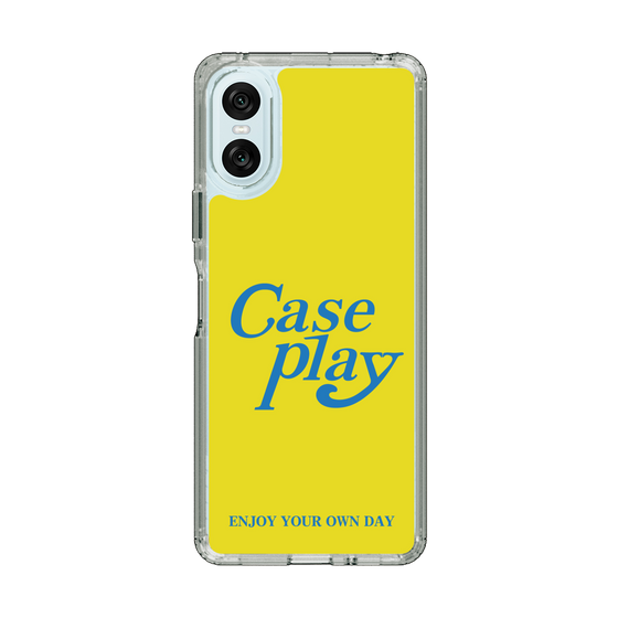 Slim Protection Case［ Original - ENJOY YOUR OWN DAY - Yellow ］