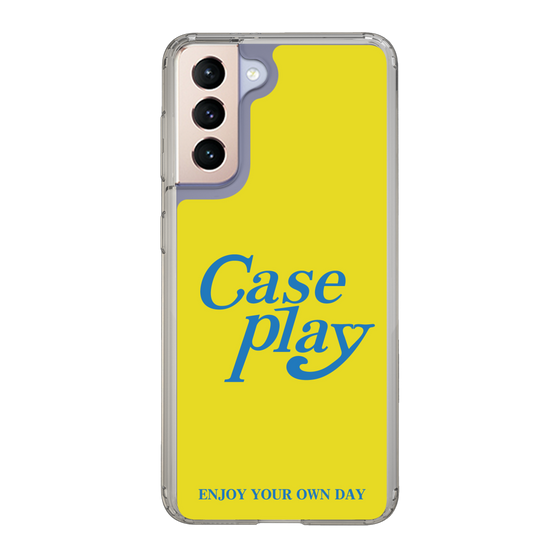 Slim Protection Case［ Original - ENJOY YOUR OWN DAY - Yellow ］