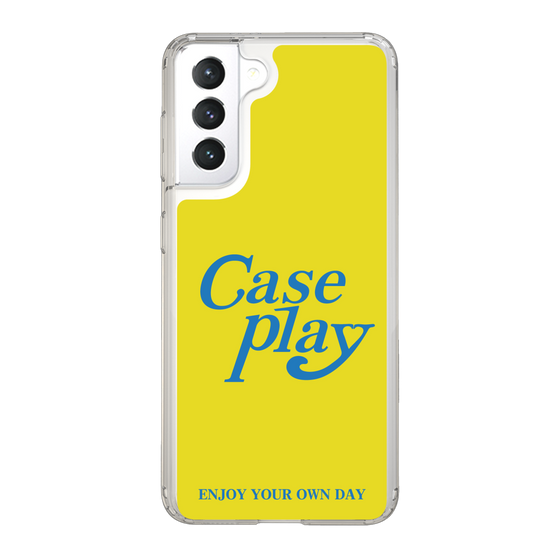Slim Protection Case［ Original - ENJOY YOUR OWN DAY - Yellow ］