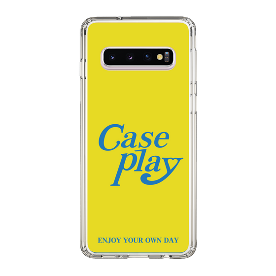 Slim Protection Case［ Original - ENJOY YOUR OWN DAY - Yellow ］
