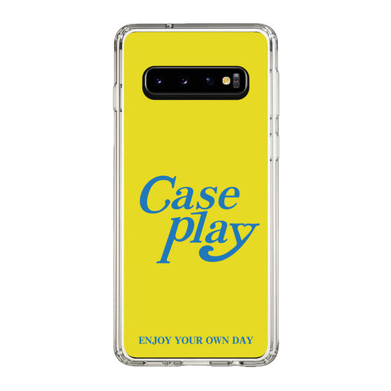 Slim Protection Case［ Original - ENJOY YOUR OWN DAY - Yellow ］