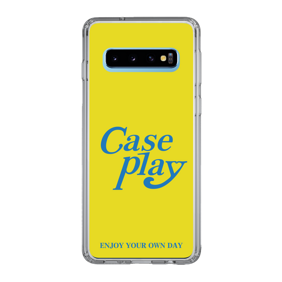 Slim Protection Case［ Original - ENJOY YOUR OWN DAY - Yellow ］