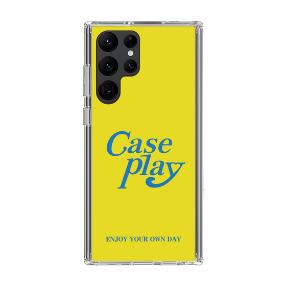 Slim Protection Case［ Original - ENJOY YOUR OWN DAY - Yellow ］