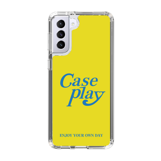 Slim Protection Case［ Original - ENJOY YOUR OWN DAY - Yellow ］
