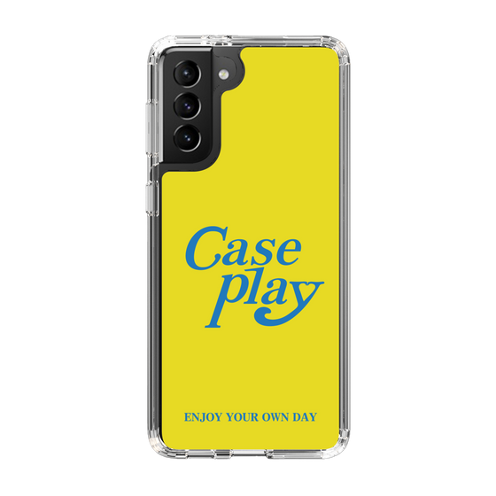 Slim Protection Case［ Original - ENJOY YOUR OWN DAY - Yellow ］